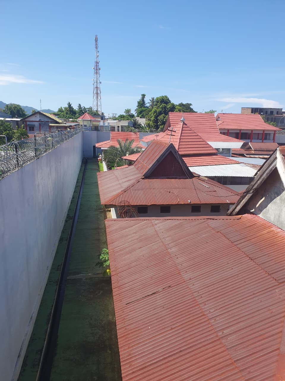 Rutan Mamuju Perkuat Pengamanan, Empat Pos Atas Area Branggang Luar Terus Dioptimalkan