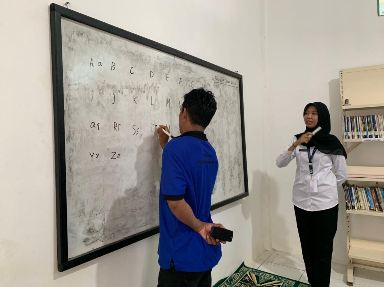 Rutan Pasangkayu Gelar Pembelajaran Buta Aksara