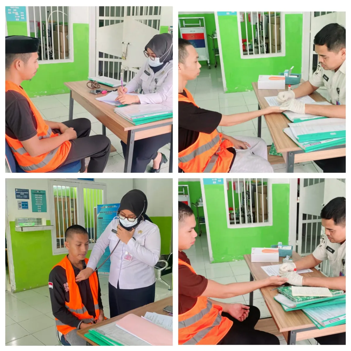 Rutan Pasangkayu Pastikan Kesehatan Tahanan Baru Sejak Hari Pertama