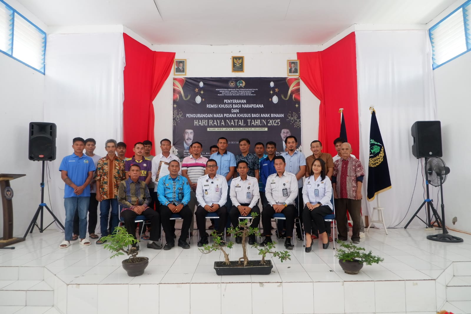 Sembilan Warga Binaan Rutan Mamuju Terima Remisi