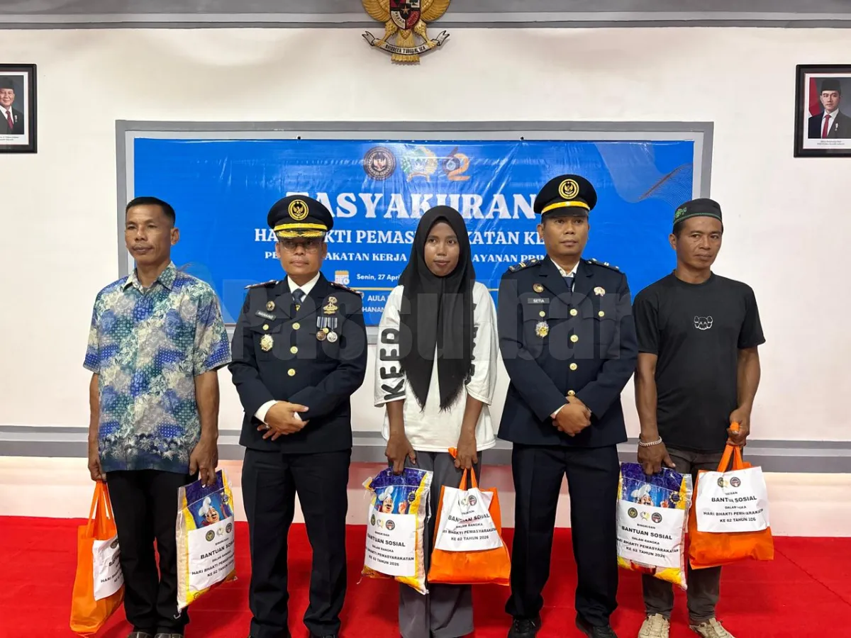 Tasyakuran Hari Bakti Pemasyarakatan ke-62, Wujud Syukur dan Kepedulian Sosial
