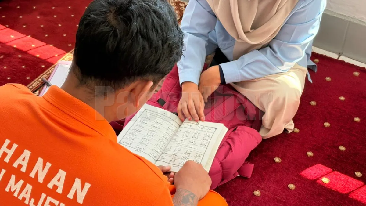 Tebar Cahaya Al-Qur’an, Rutan Majene Gandeng Kemenag Majene Gelar Kelas Iqra’ bagi Warga