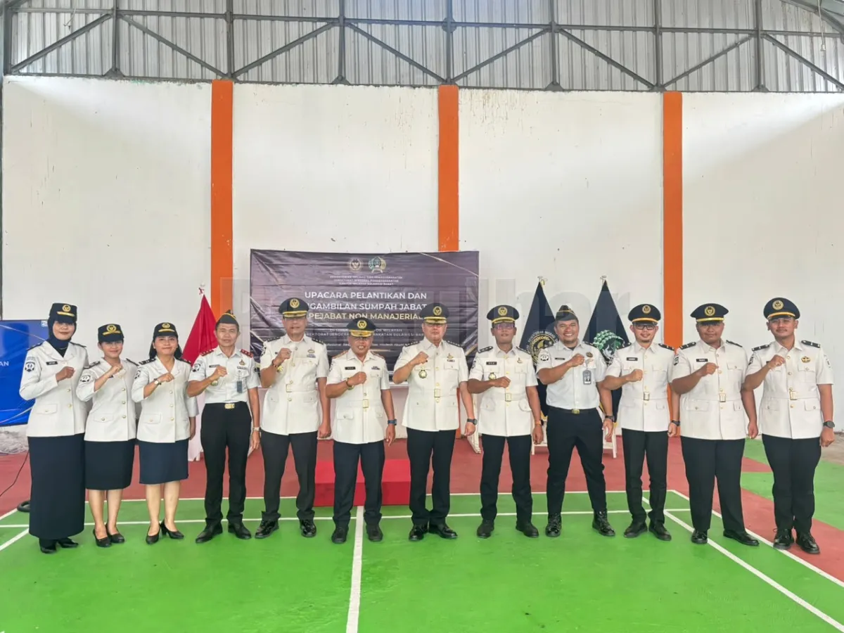 Tegaskan Integritas Aparatur, Kakanwil Ditjenpas Sulbar Said Mahdar Lantik Pejabat Fungsional dan Non-Manajerial