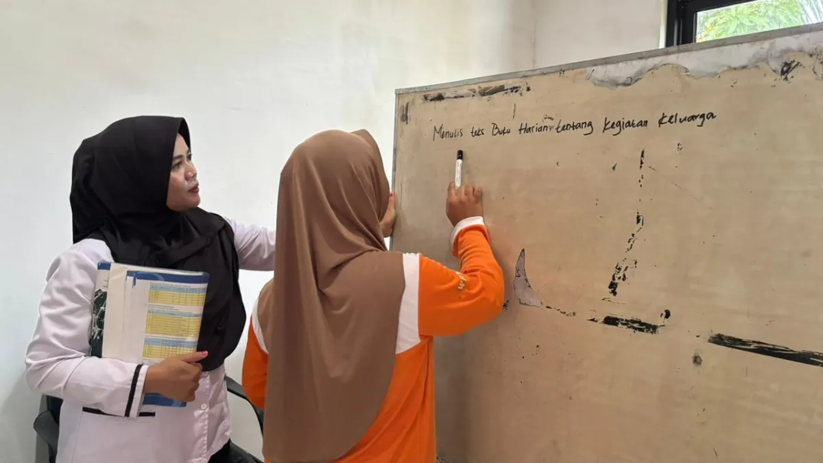 Tingkatkan Literasi, Lapas Perempuan Mamuju Fasilitasi Kegiatan Baca Tulis bagi Warga Binaan