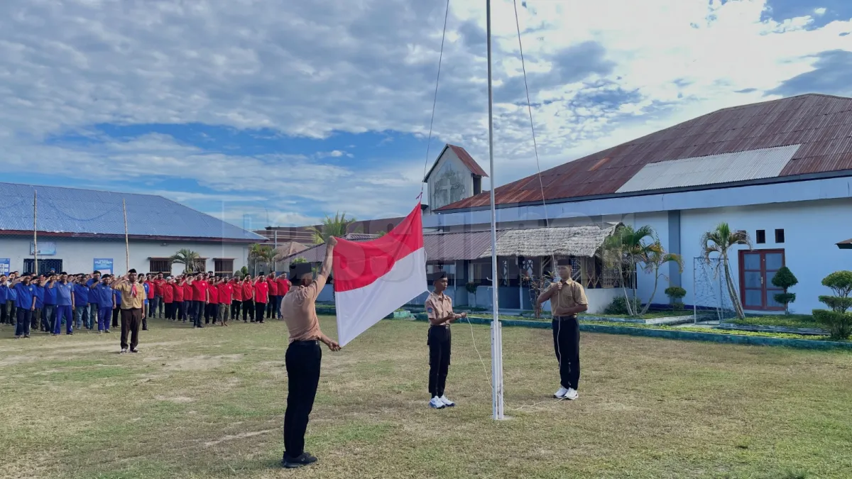 Upacara Senin, Warga Binaan Belajar Cinta Negeri Setiap Senin