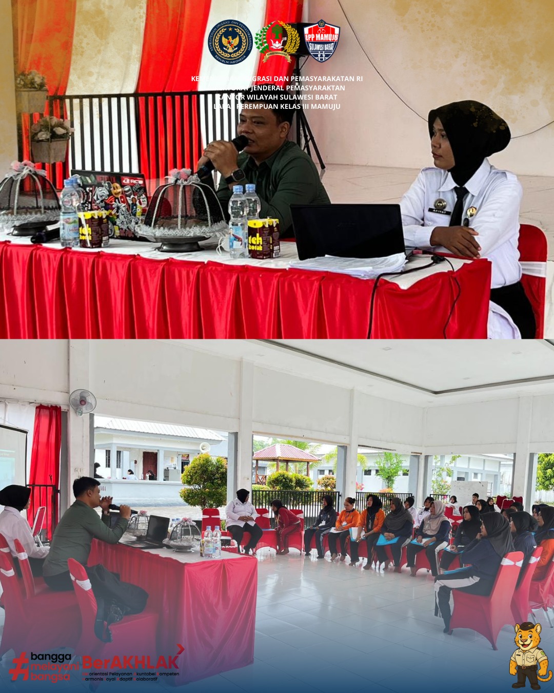 WBP Lapas Perempuan Mamuju Antusias Ikuti Edukasi P4GN dalam Program Rehabilitasi Pemasyarakatan