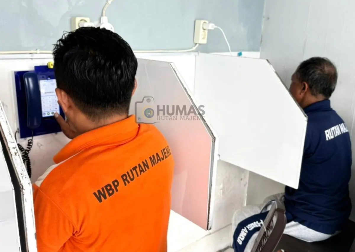 Wujudkan Layanan Yang Humanis, Rutan Kelas IIB Majene Optimalkan Layanan Wartelsuspas