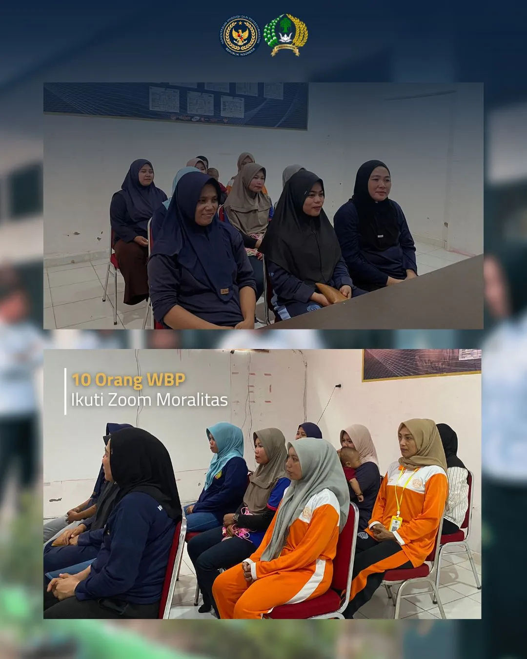 Zoom Moralitas Jadi Ruang Refleksi bagi Warga Binaan Lapas Perempuan Mamuju