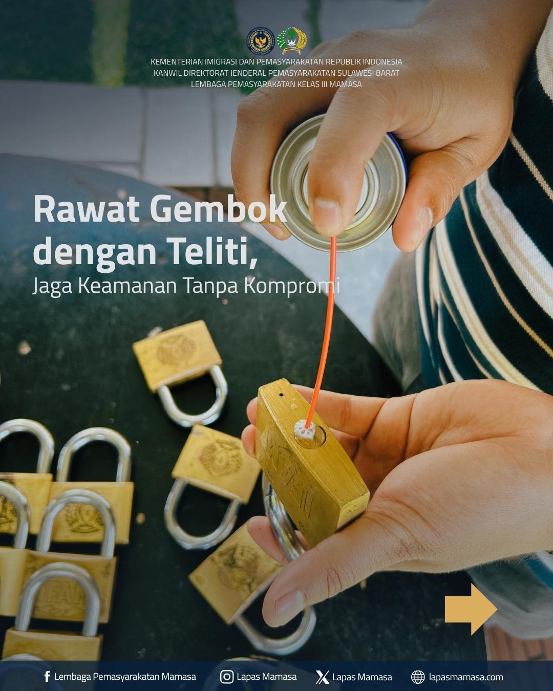 Rawat Gembok dengan Teliti, Jaga Keamanan Tanpa Kompromi