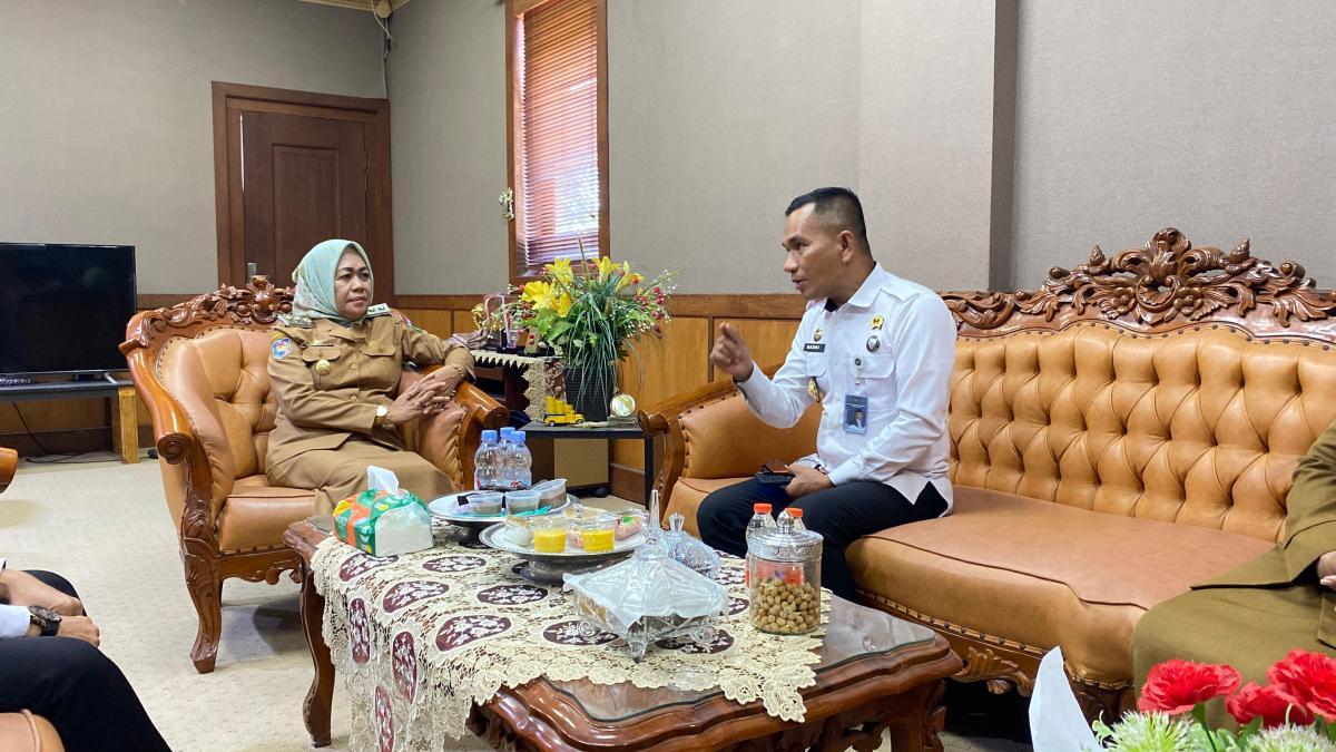 Silaturahmi sekaligus Koordinasi Kepala Bapas Polewali beserta Jajaran dengan Wakil Bupati Kab. Majene