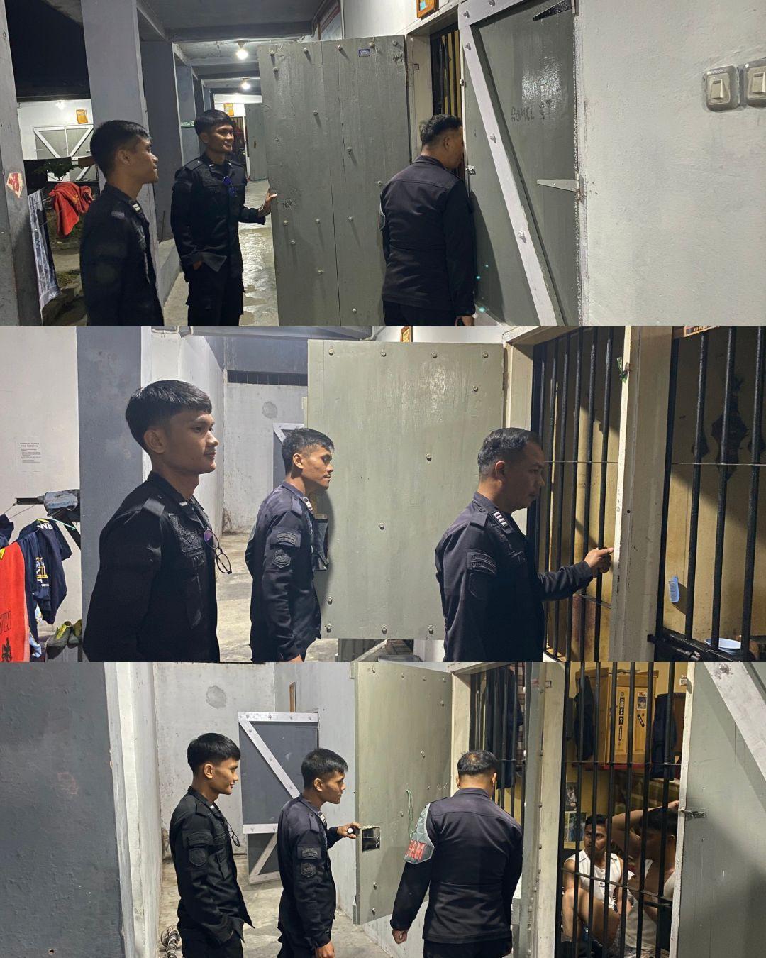 Patroli Keliling Petugas Pengamanan Lapas Kelas III Mamasa