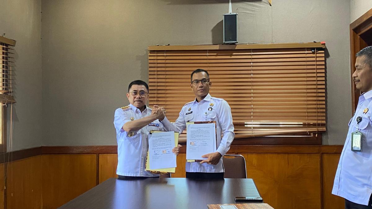 Jelang Penerapan KUHP Terbaru, Bapas Polewali dan Pemda Majene, Teken Perjanjian Kerja Sama