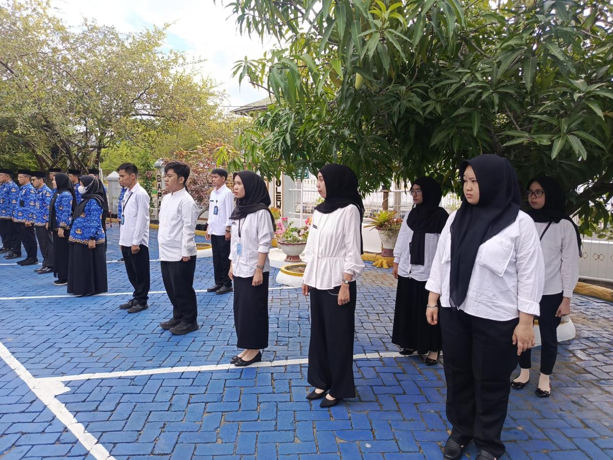 Upacara Peringatan Hari Bela Negara Ke 77 Tahun 2025 di Bapas Kelas II Polewali