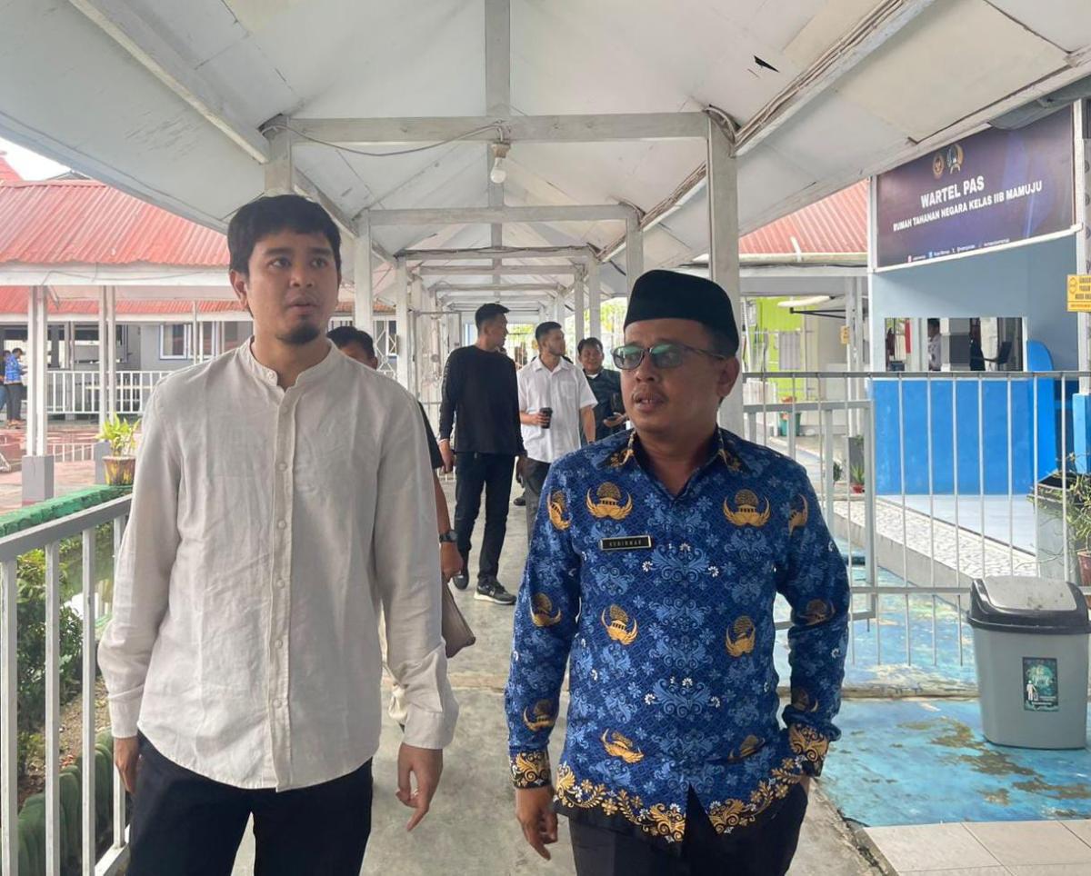 Senator DPD RI Asal Sulbar Kunjungi Rutan Mamuju, Apresiasi Pembenahan Layanan Dan Pembinaan Warga Binaan