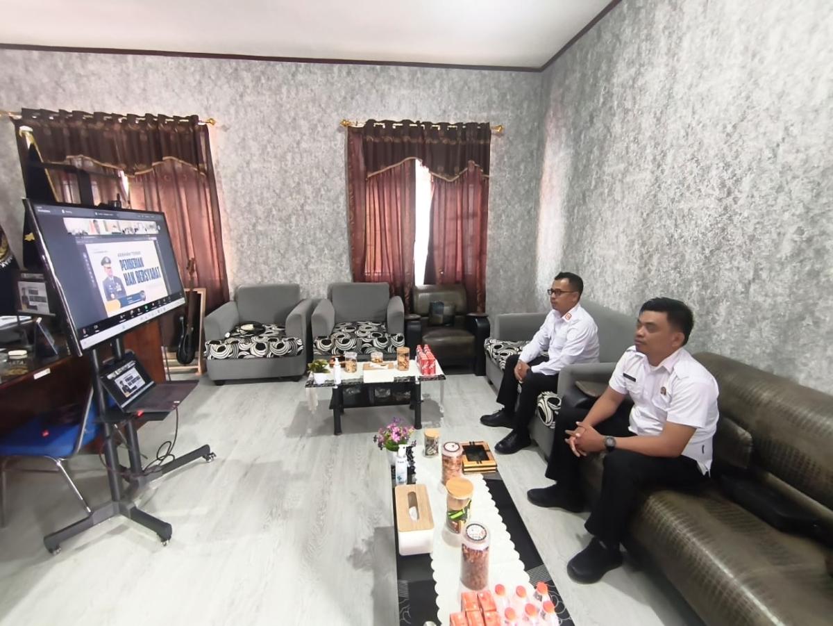 Rutan Mamuju Ikuti Arahan Dirjen Pemasyarakatan, Perkuat Integritas Layanan Integrasi dan Pembinaan WBP