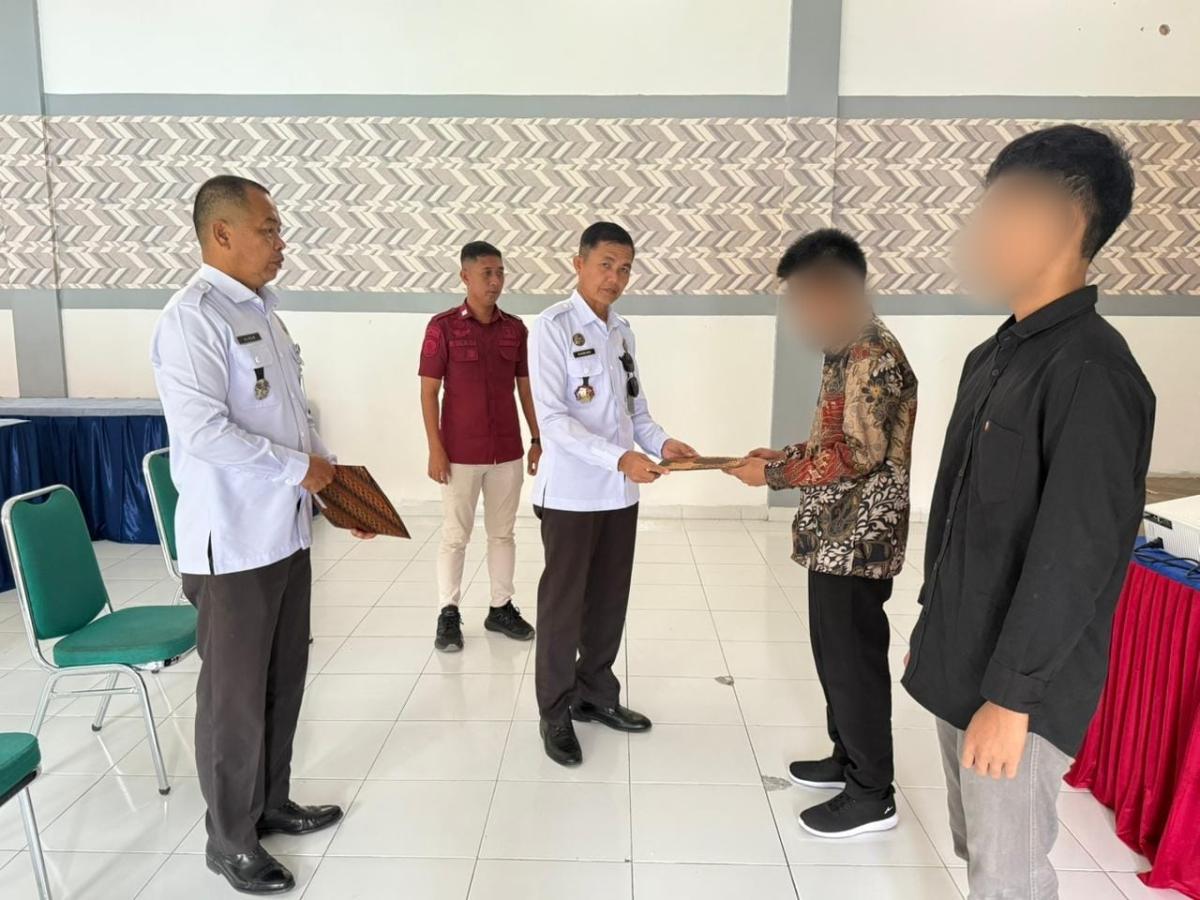 2 Orang Anak Binaan LPKA Mamuju Mendapatkan Pengurangan Masa Pidana Khusus