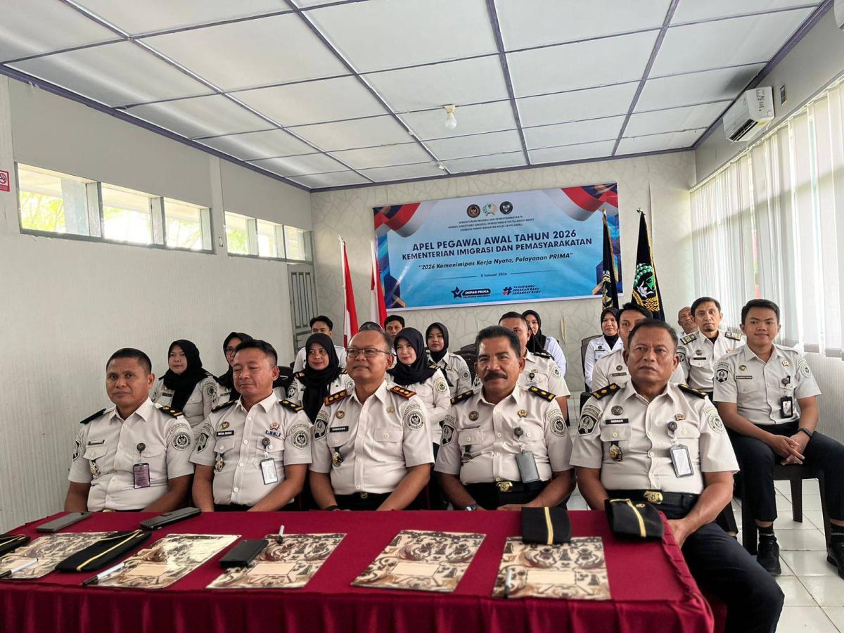 Lapas Kelas IIB Polewali Laksanakan Penandatanganan Perjanjian Kinerja dan Deklarasi Janji Kinerja Tahun 2026