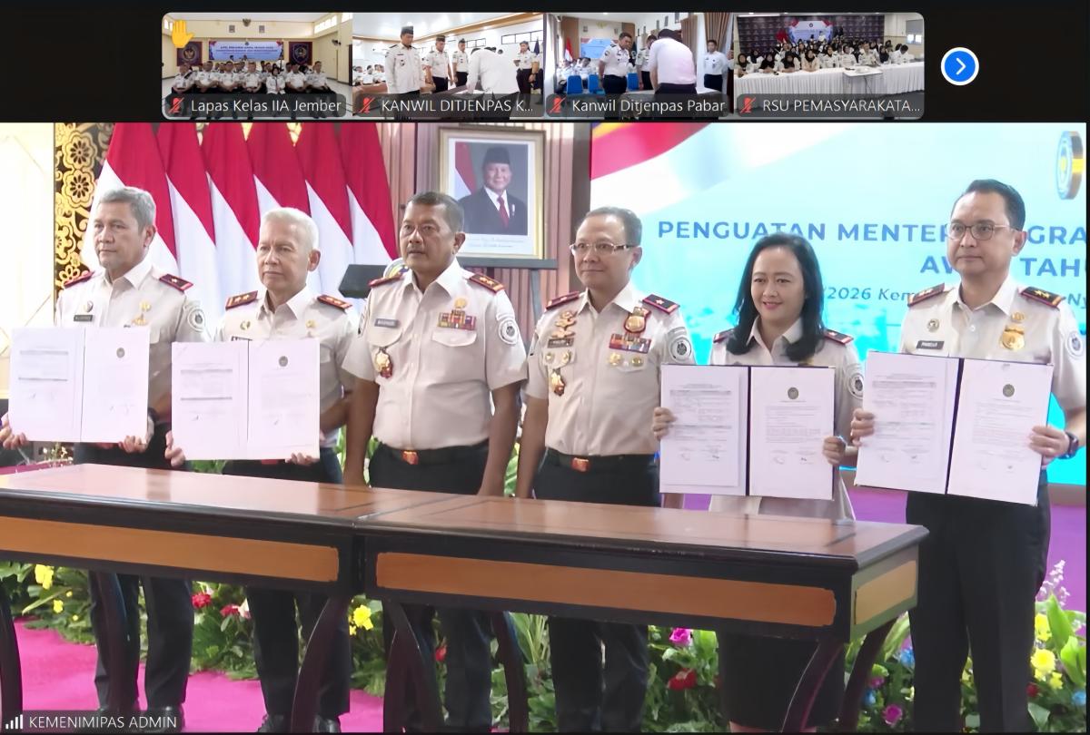 Apel Awal Tahun 2026 Kementerian Imigrasi dan Pemasyarakatan