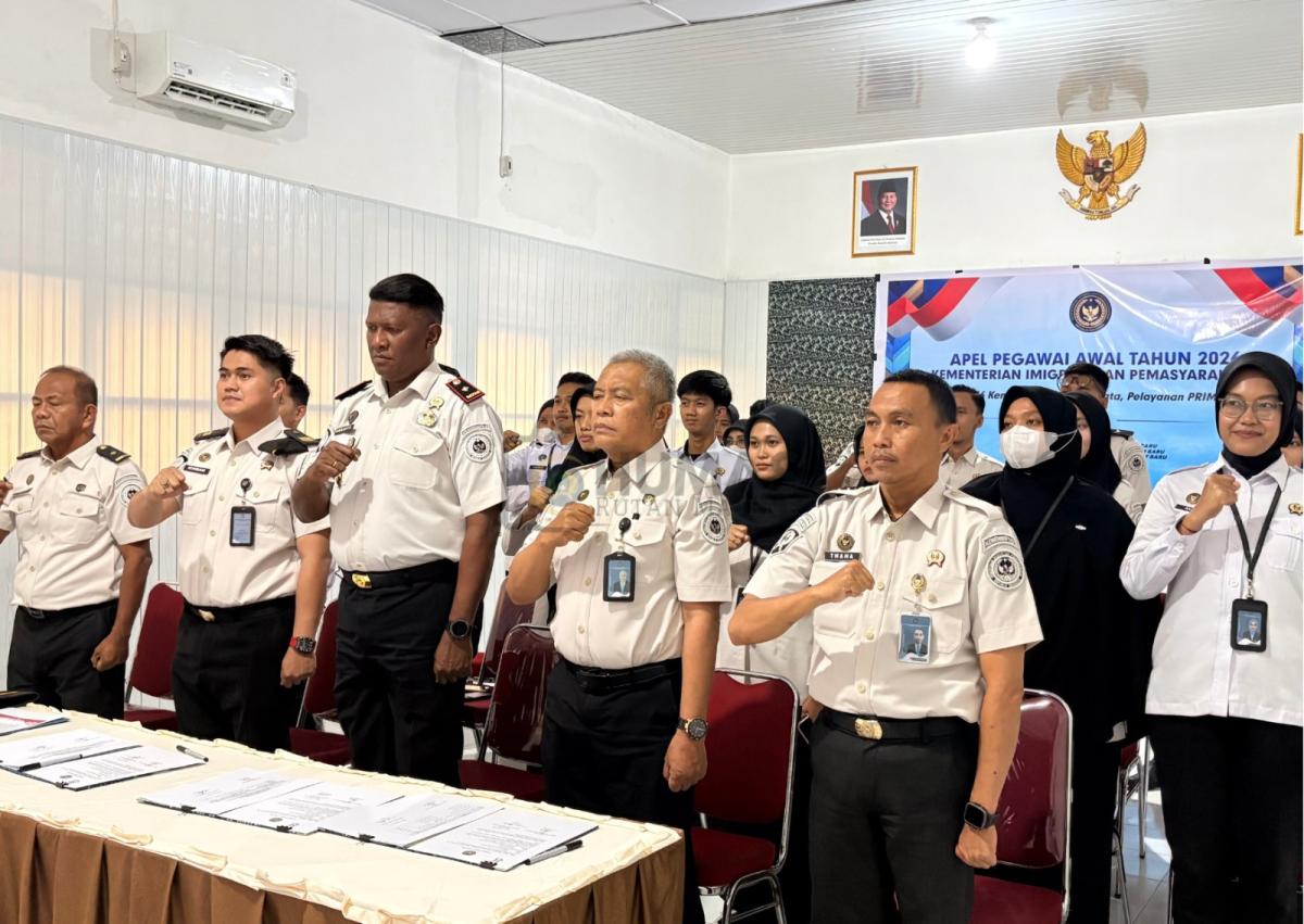 Apel Awal Tahun 2026 Bersama Kementerian Imigrasi dan Pemasyarakatan: Rutan Kelas IIB Majene Siap Wujudkan Pelayanan PRIMA