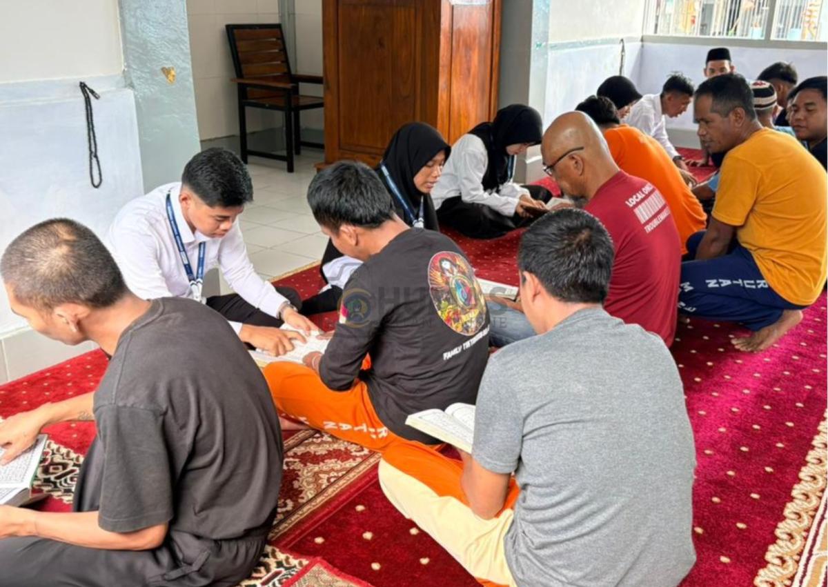Wujudkan Pembinaan Kepribadian yang Edukatif dan Religius, Rutan Majene Gelar Kelas Iqra