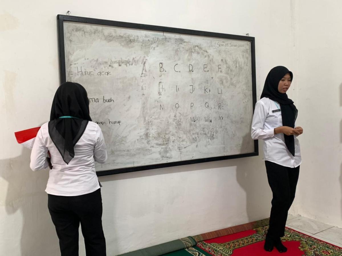 Proses Pembelajaran Buta Aksara