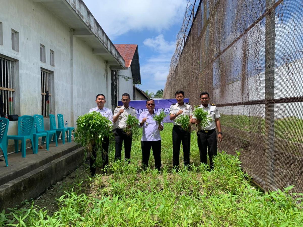 Panen Raya Serentak UPT Pemasyarakatan Se-Indonesia