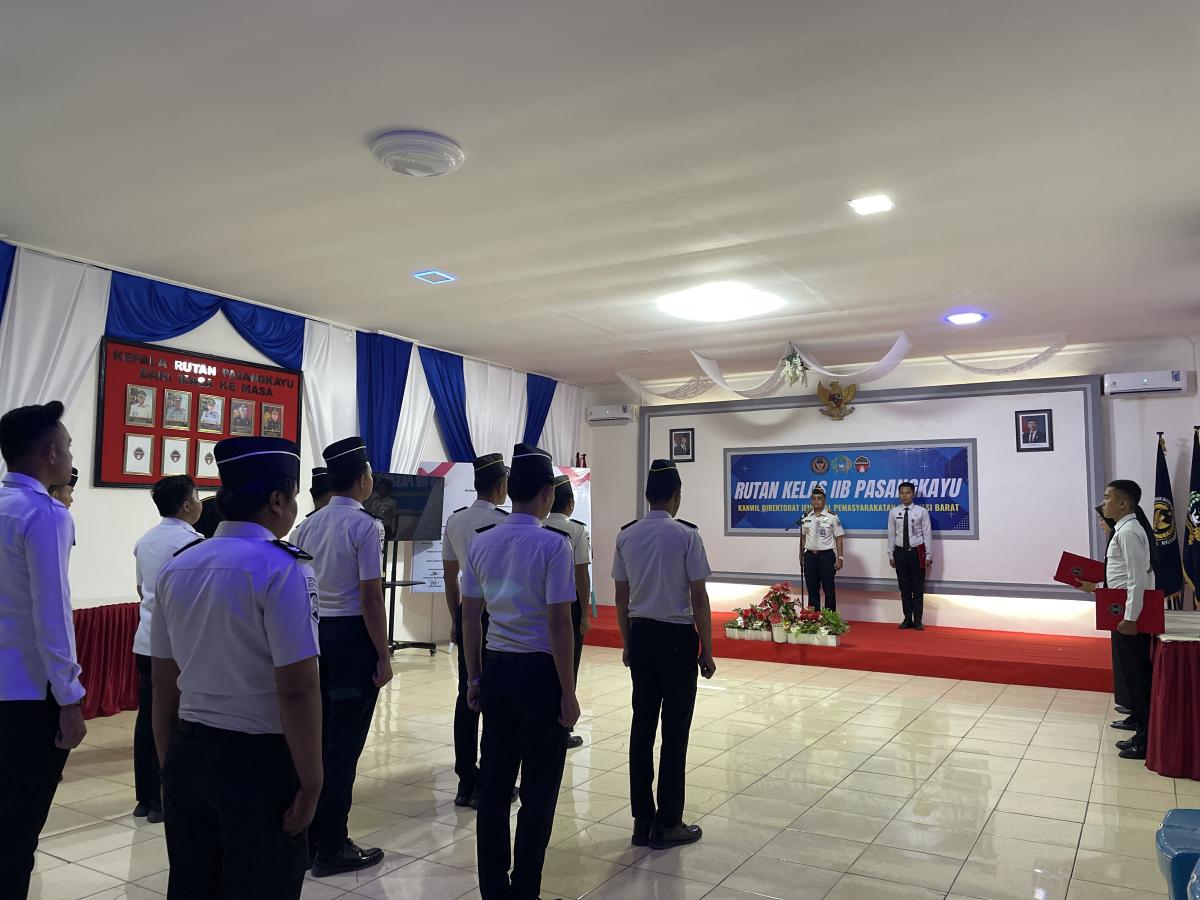 Langkah Nyata Menuju Layanan Bersih, Rutan Pasangkayu Kukuhkan Tim Zona Integritas