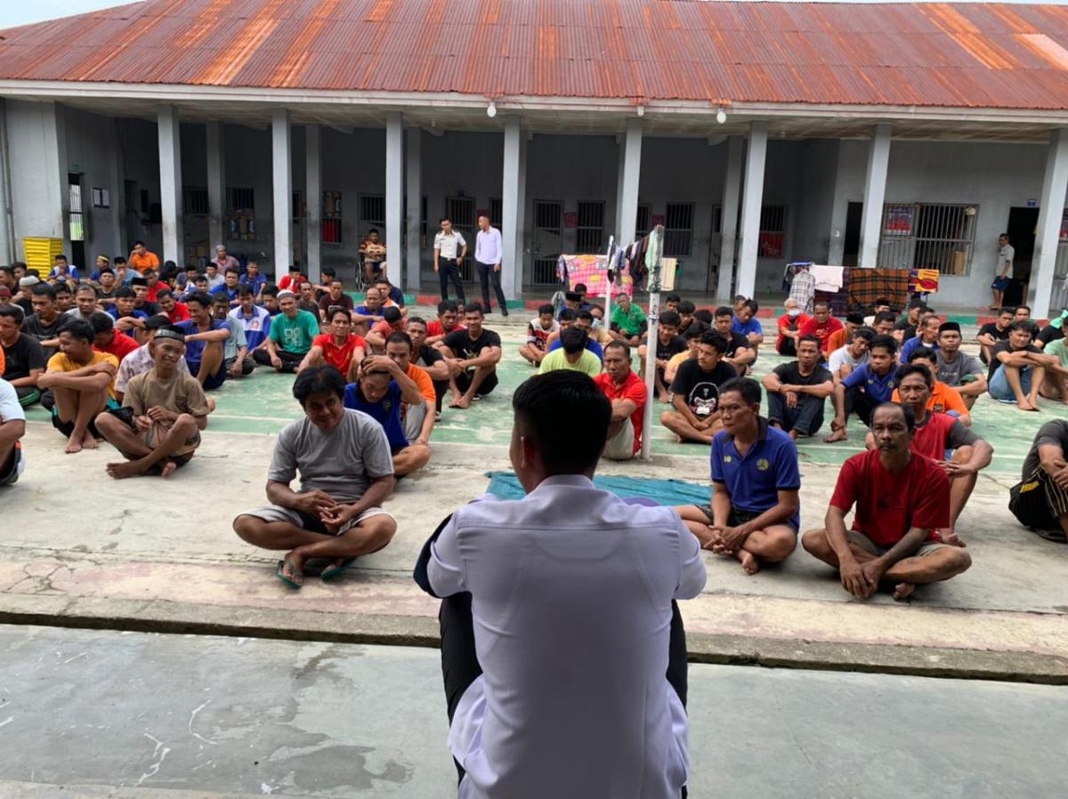 Ka. KPR Rutan Pasangkayu Sampaikan Arahan dan Pembinaan