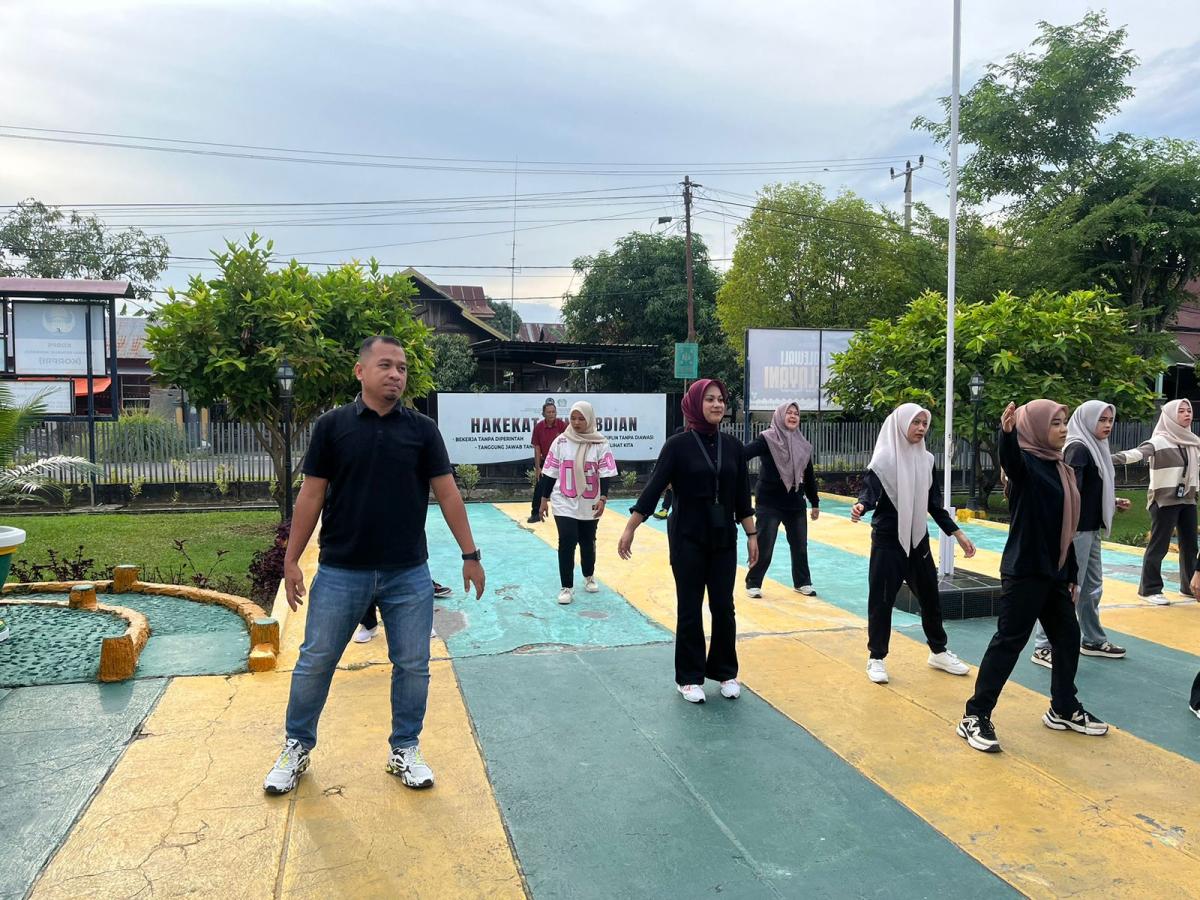 Semangat Membara, Giat Senam Sabtu Sehat (GS3)