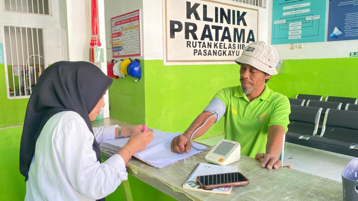 Aktif Layani Kesehatan Warga Binaan Setiap Hari