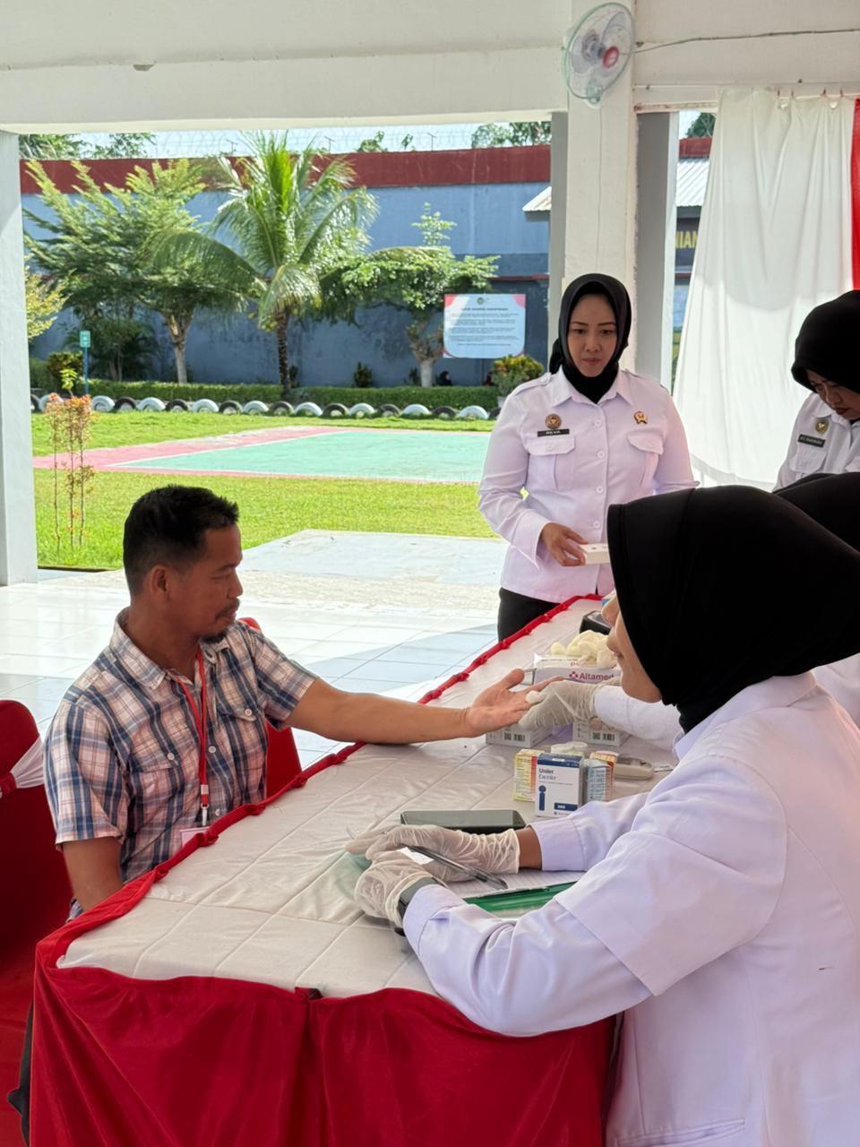 Tingkatkan Kepedulian Bersama, Lapas Perempuan Mamuju Gelar Pemeriksaan Kesehatan Gratis