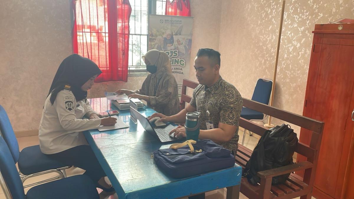 BPJS Keliling Permudah Akses Layanan Kesehatan bagi Warga Binaan dan Pegawai Rutan Mamuju
