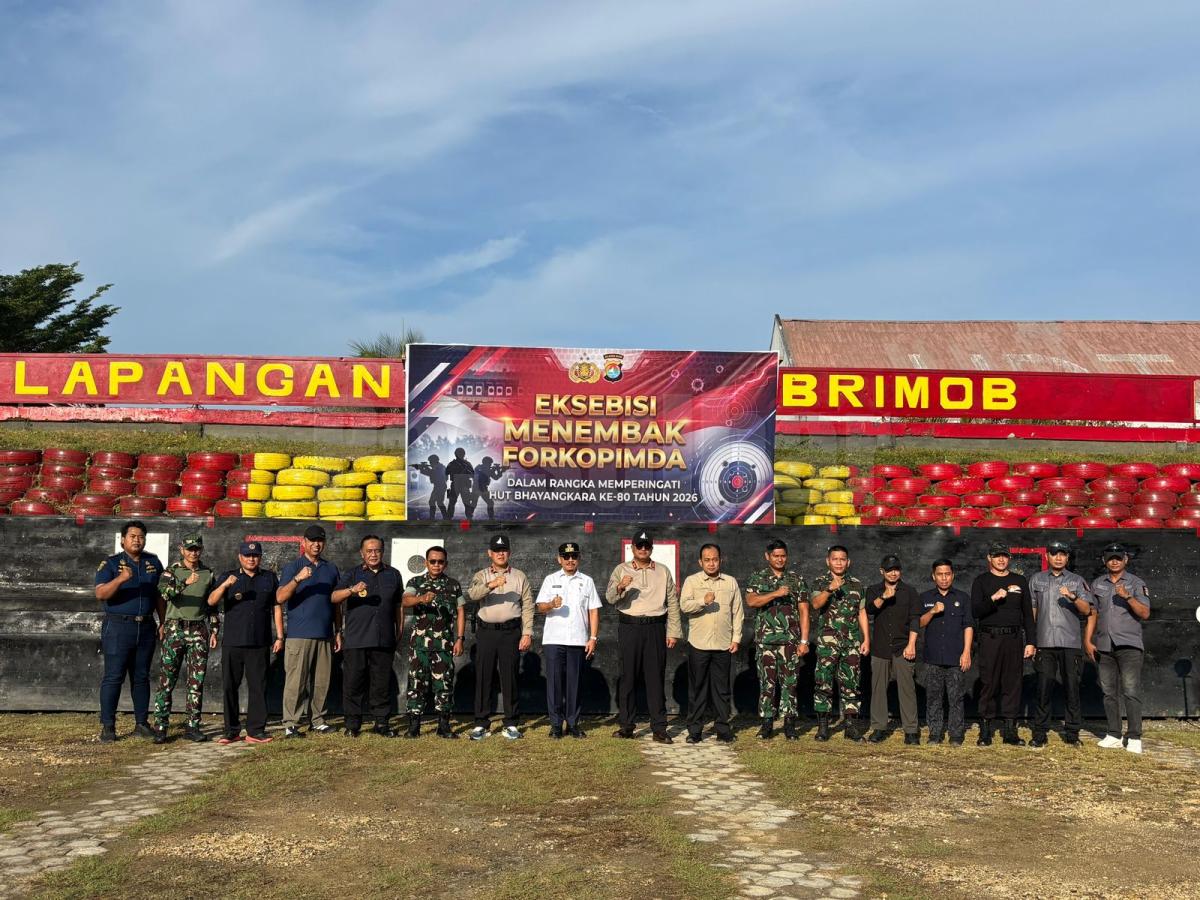 Perkuat Kolaborasi Lintas Sektor, Kakanwil Ditjenpas Sulbar Hadiri Eksebisi Menembak Forkopimda