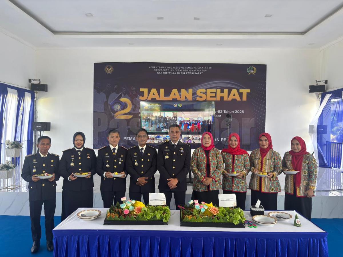 Tasyakuran HBP 62 Ditjenpas Sulbar
